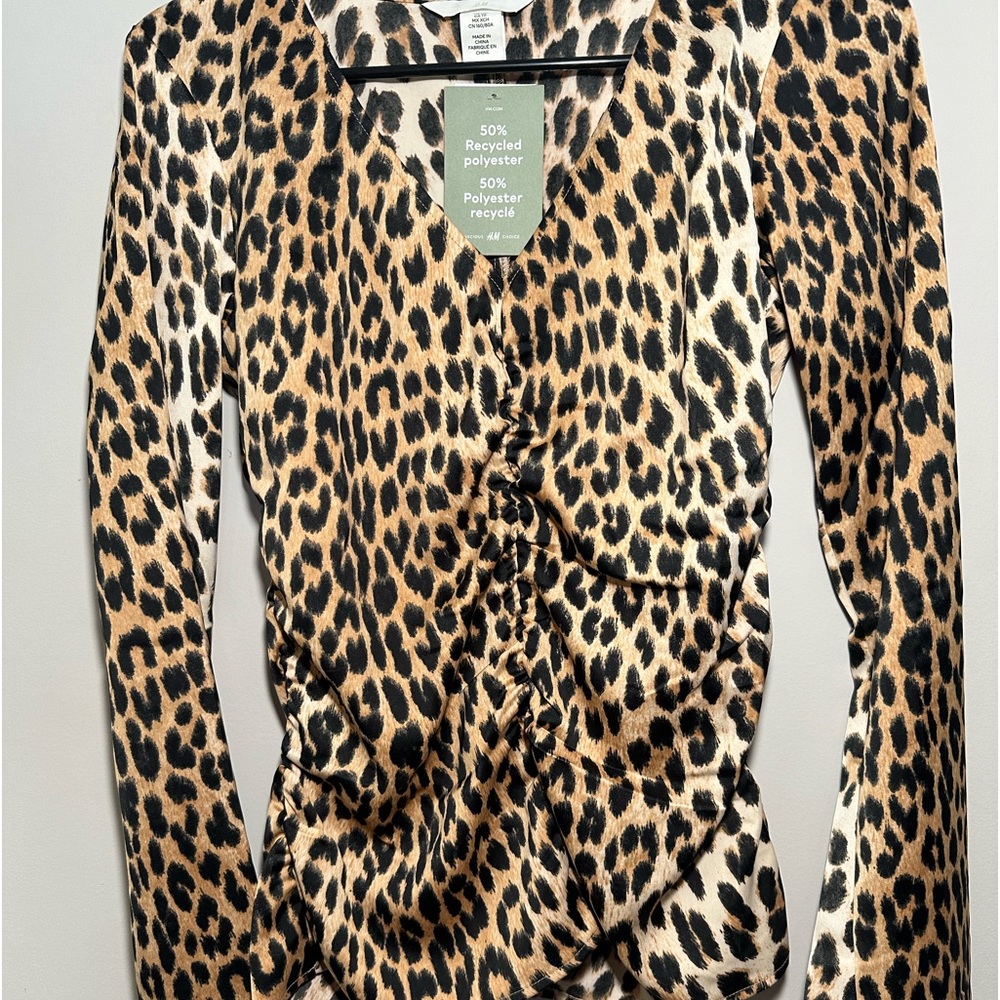 Cheetah print top